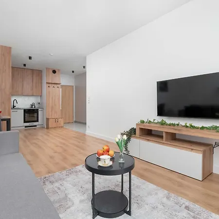 Spacious For 4 Guests With A Balcony In The Center Of By Renters Apartament Łódź