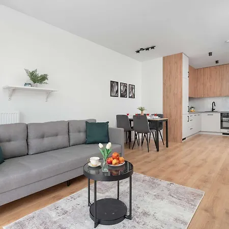 Apartament Spacious For 4 Guests With A Balcony In The Center Of By Renters